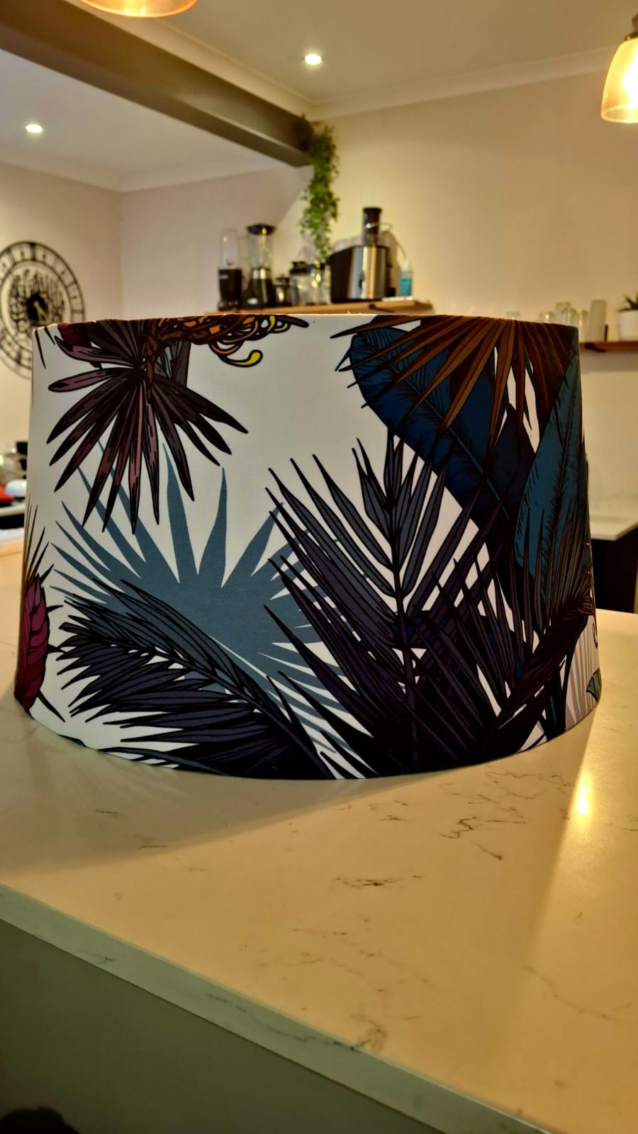 Tropical Palm Lampshade 25.5cm
