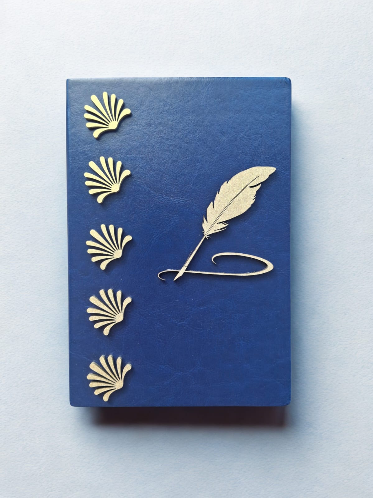 Journal Navy with Gold Quill