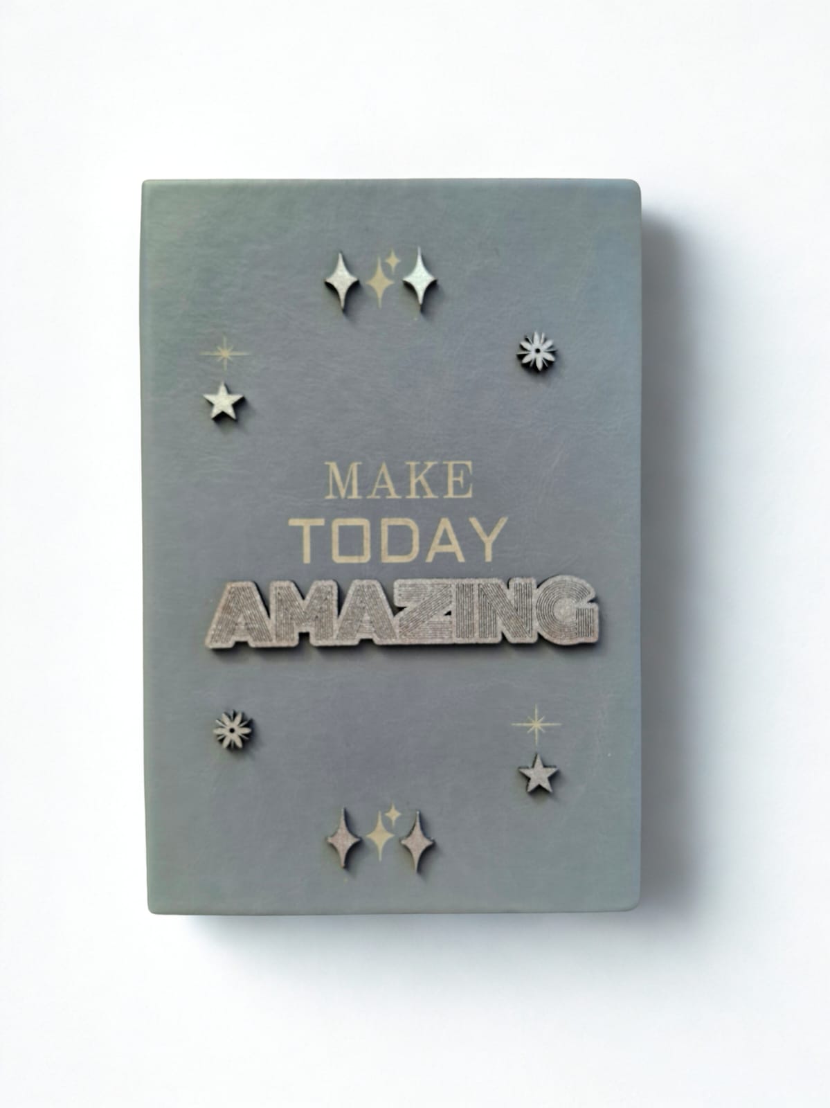 Journal Grey with Quote