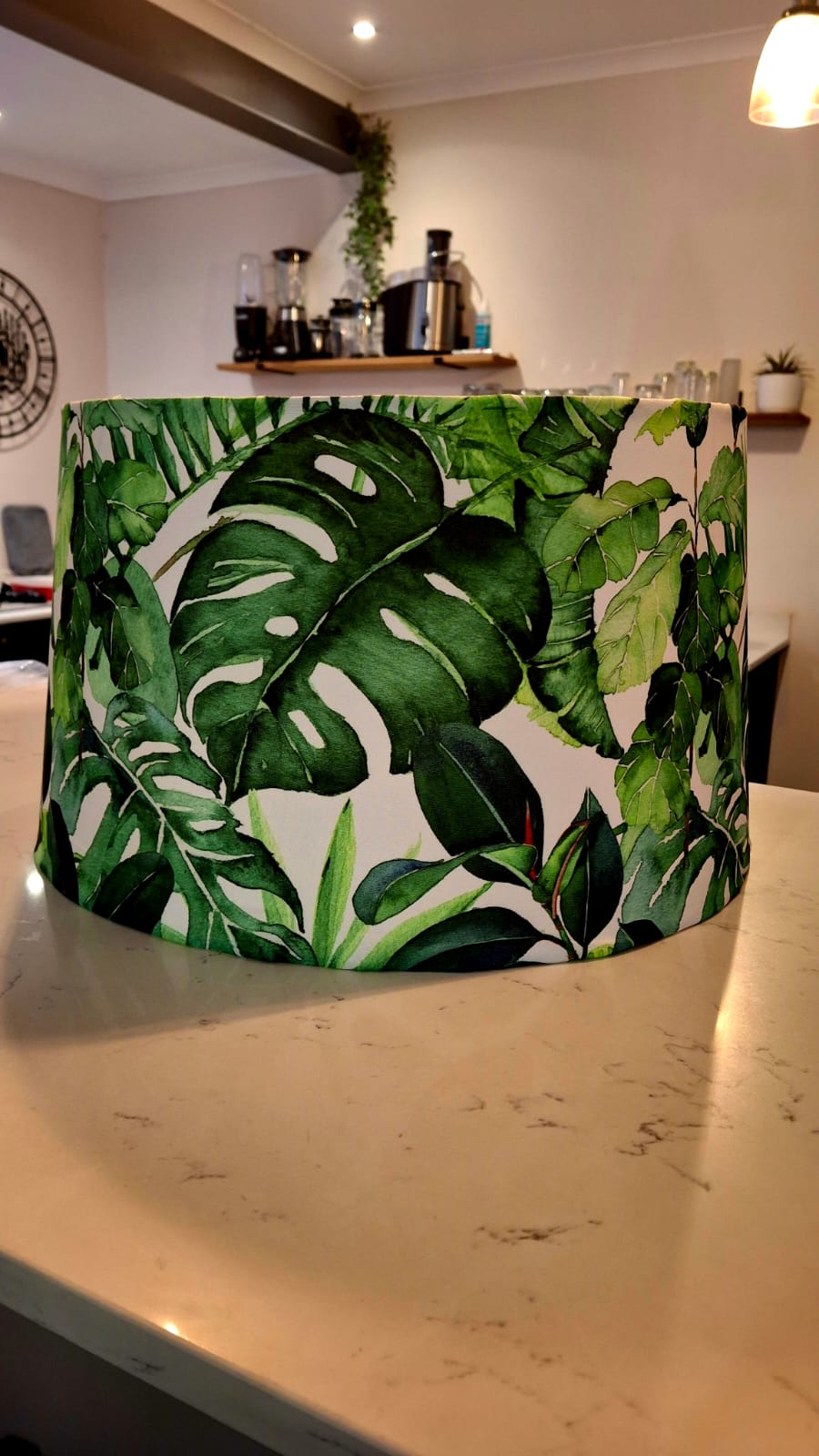 Monstera Leaf Lampshade - Large