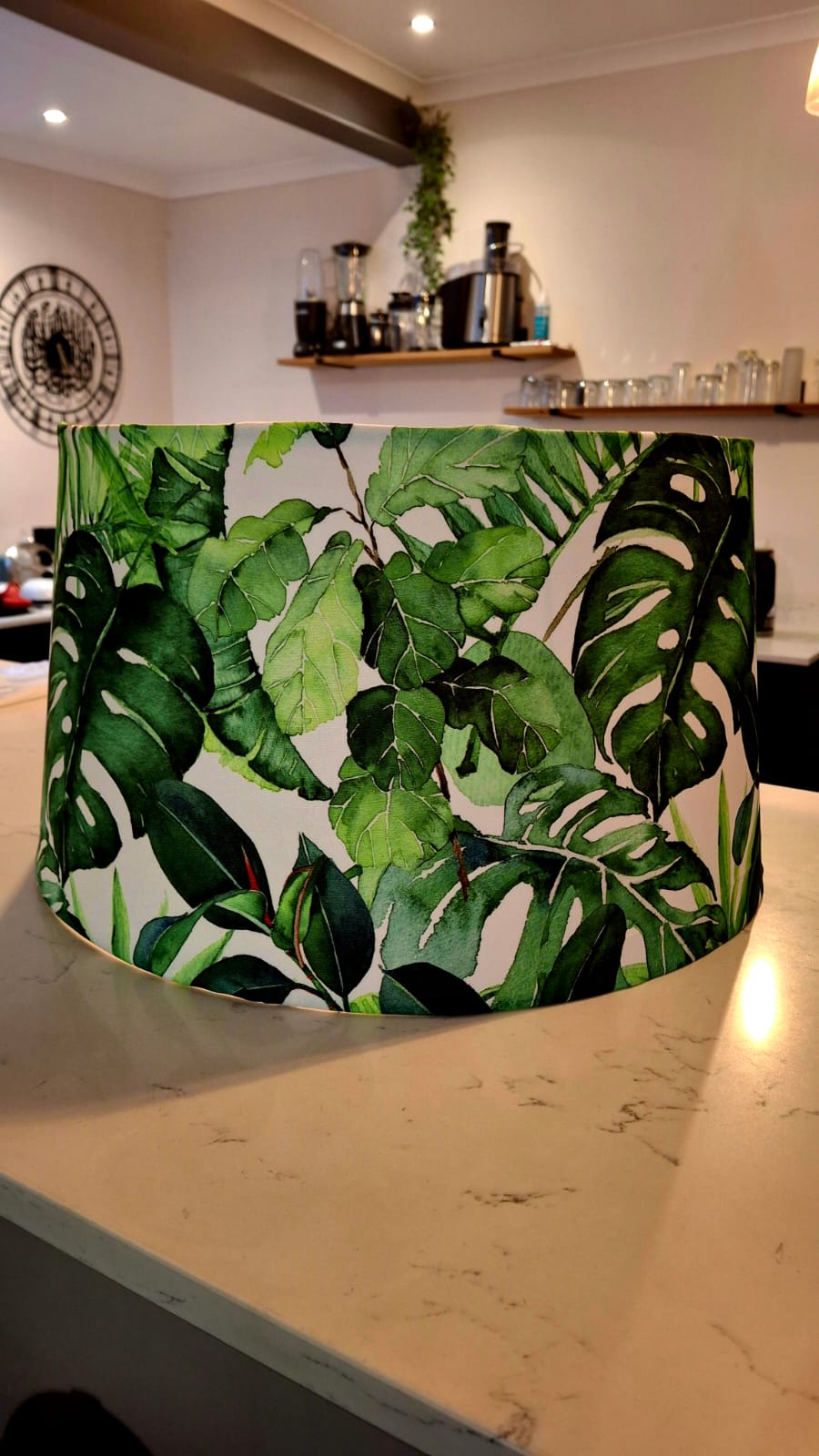 Monstera Leaf Lampshade - Large