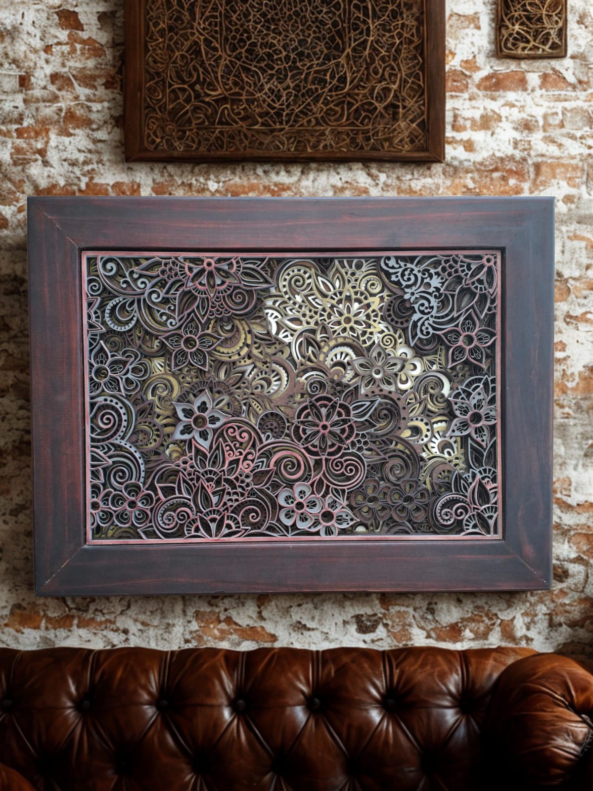 Layered Vintage Flower