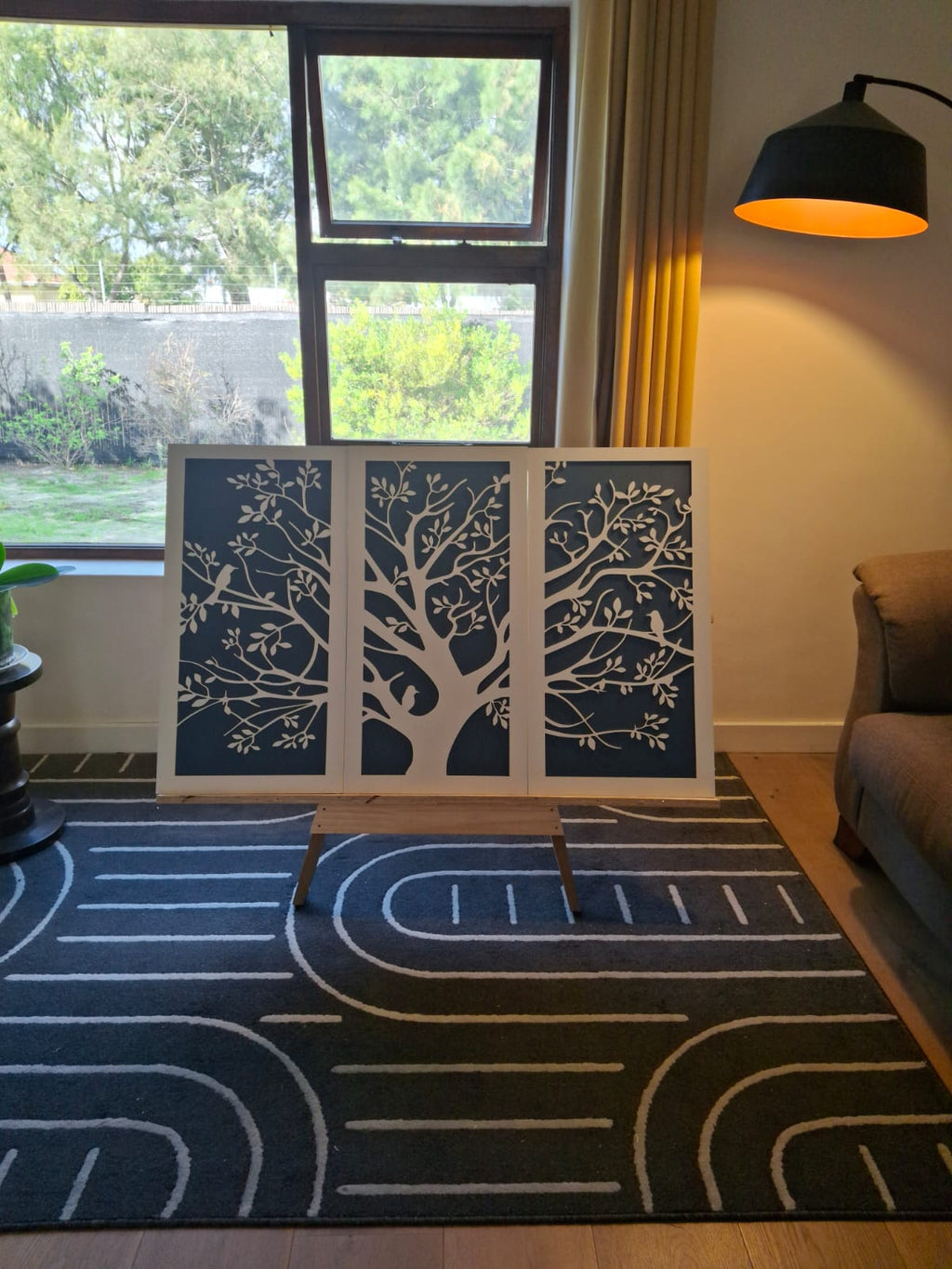 3 Panel Tree Wall Art