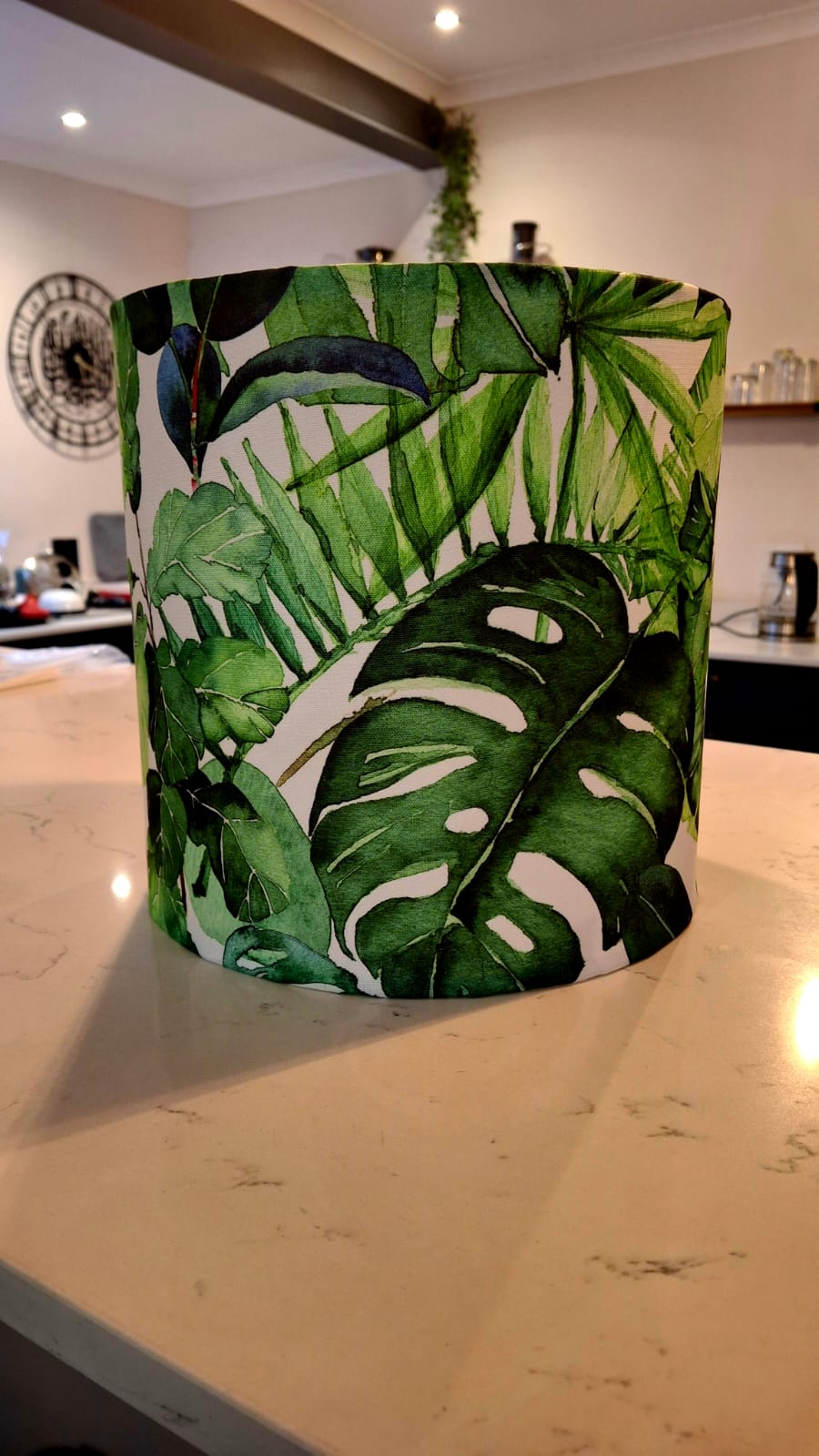 Monstera Leaf Lamshade - Medium