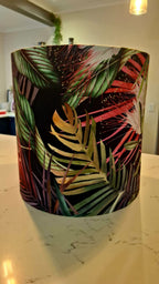 Dark Exotic Rainforest Lampshade - Medium
