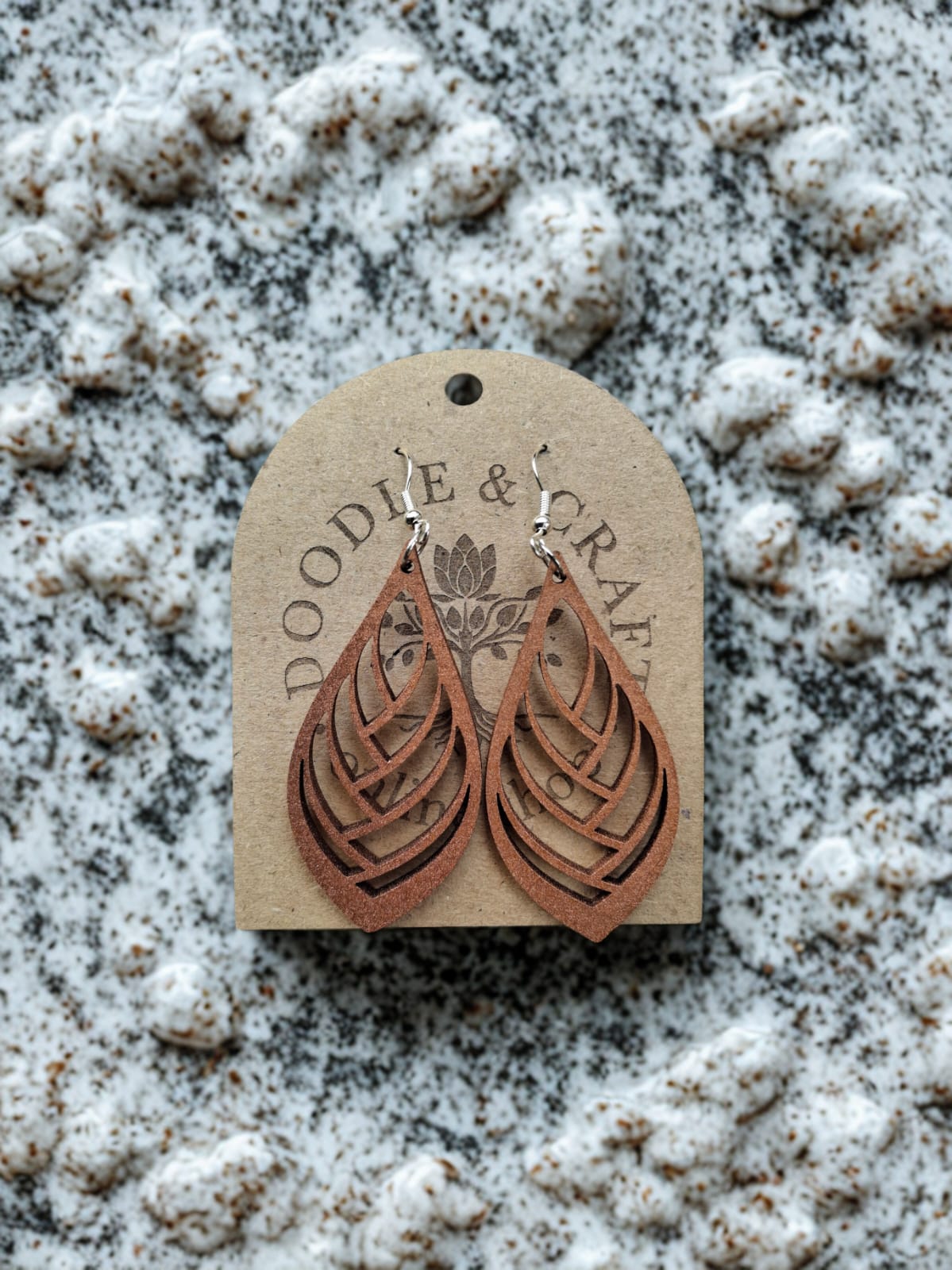 Wind carved Leaf Drops