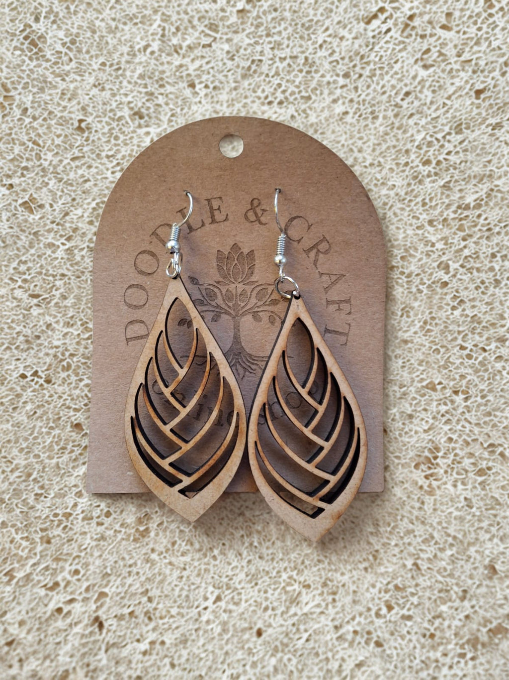 Wind carved Leaf Drops