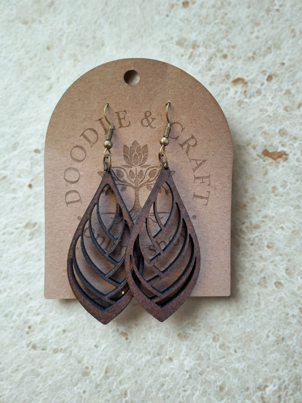 Wind carved Leaf Drops